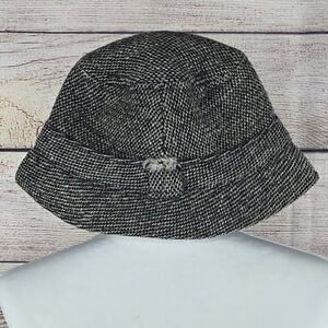 Hanna Hats Men's Donegal Tweed Original Irish Walking Hat Large 100% Wool